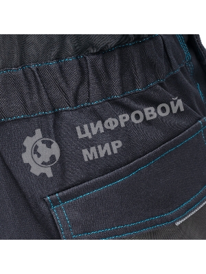 Полукомбинезон профессиональный рабочий Gross 90445 размер XXL