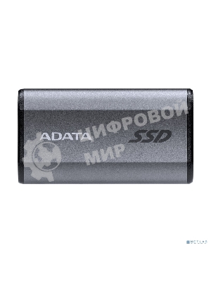 Внешний SSD ADATA Elite SE880, 1TB, USB 3.2 Gen 2x2 Type-C, R/W 2000/2000, серый