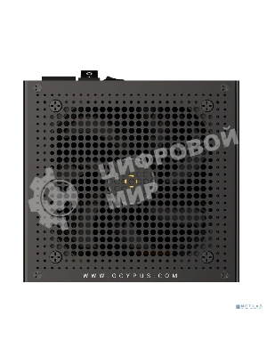 Блок питания 750W Ocypus Iota P750 (ATX, 80 PLUS Gold, APFC, 20+4 pin, 120мм fan, PCI-E 6+2Px3, 8xSATA) (Iota-P750-G1FFBK024X-EU)