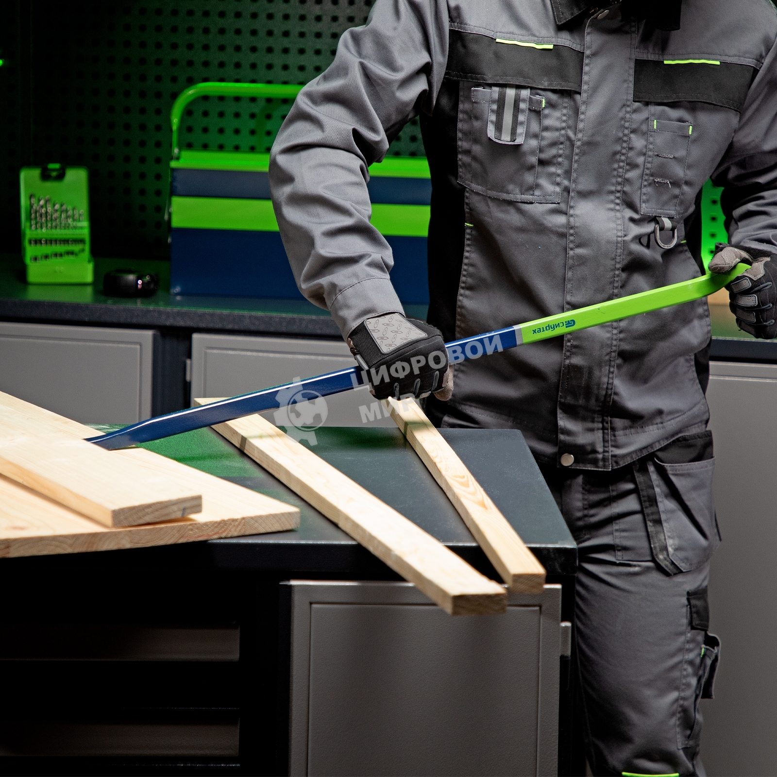 Лом-гвоздодер Сибртех 900x25x12мм