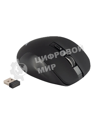 Мышь беспроводная Acer OMR140 черный, 1600 dpi, радиоканал, USB, кнопки - 6