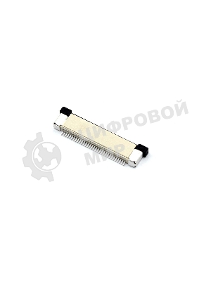 Разъем FPC Half Coverage Top Contact 0.5K-BS-32PWB 32 pin высота 2мм шаг 0,5мм