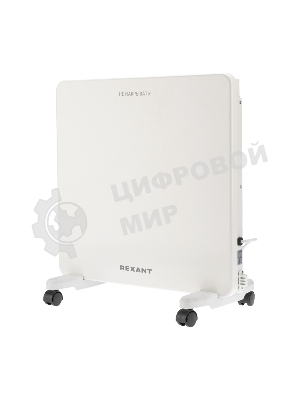 Конвектор электрический Rexant белый, 1000 Вт, 15 м2, электронный термостат