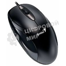 Мышь проводная Genius XScroll V3 черный, 1000 dpi, USB, кнопки - 3