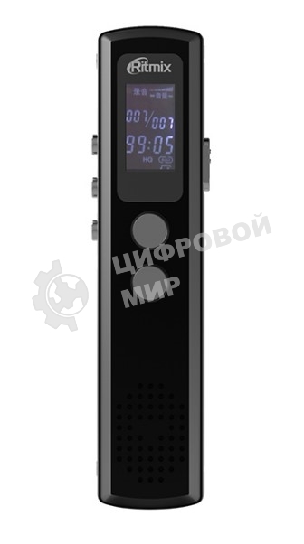 Диктофон RITMIX RR-120 4GB черный
