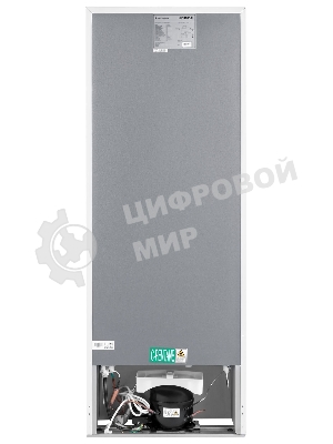 Холодильник Hyundai CT2551WT белый двухкамерный 166/40л морозилка сверху