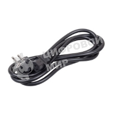 Кабель электропитания ITK PC-C13D-1M PDU 3х1,5 1м с разъемами С13 - нем.ст