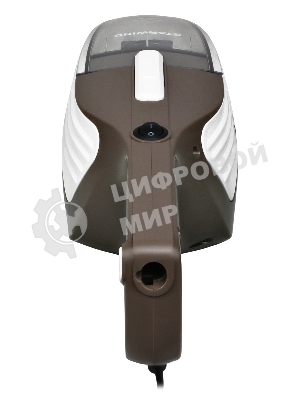 Пылесос вертикальный/ручной Starwind SCH1260 коричневый/белый, питание от сети, 120 Вт, уборка сухая, пылесборник 1.2 л