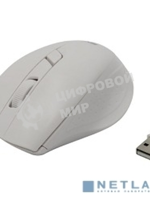 Мышь беспроводная SVEN RX-325 белый, 1000 dpi, радиоканал, USB, кнопки - 4