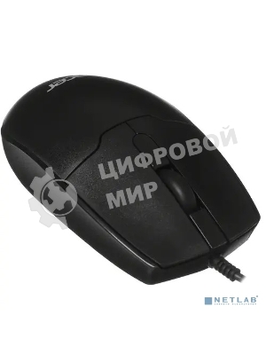 Мышь проводная Acer OMW126 черный, 1200 dpi, USB, кнопки - 3