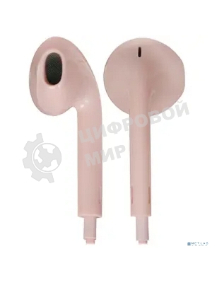 Проводные наушники Hoco M55 розовый, внутриканальные, Jack 3.5 мм