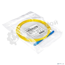 Патч-корд волоконно-оптический ExeGate FC-S-9-SC-SC-10M-LSZH (Шнур ВО SM 9/125 (OS2/G.652.D), SC/UPC-SC/UPC, Simplex, LSZH, 10 м)