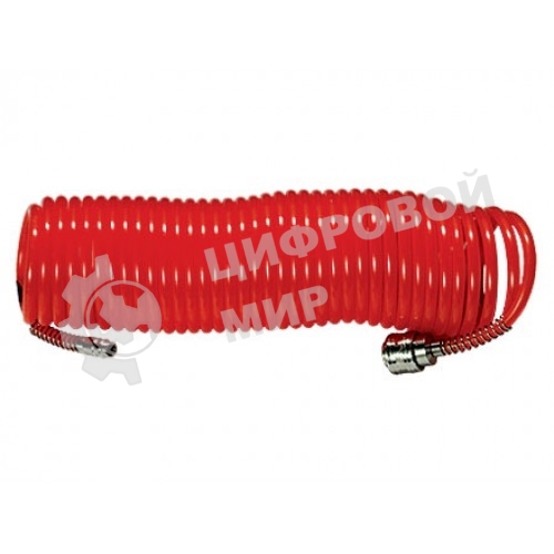 Шланг спиральный Matrix для пневмоинструмента 10м с быстросъемными соединениями