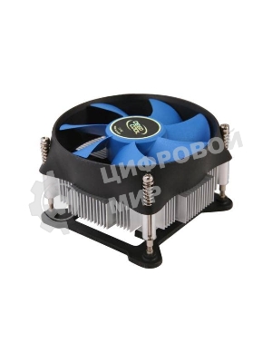 Кулер для процессора DEEPCOOL THETA 15 PWM черный/синий, 100 мм, алюминий, 2800 об/мин, 36 дБ, 4 pin, 95 Вт, 46 мм