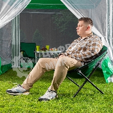 Кресло Palisad Camping круглое 85х46х85 см