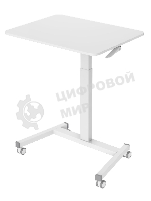 Стол для ноутбука Cactus VM-FDS102 столешница МДФ белый 80x60x122см (CS-FDS102WWT)