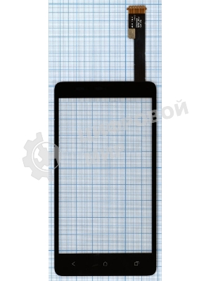 Сенсорное стекло (тачскрин) для HTC One SU T528w, черное