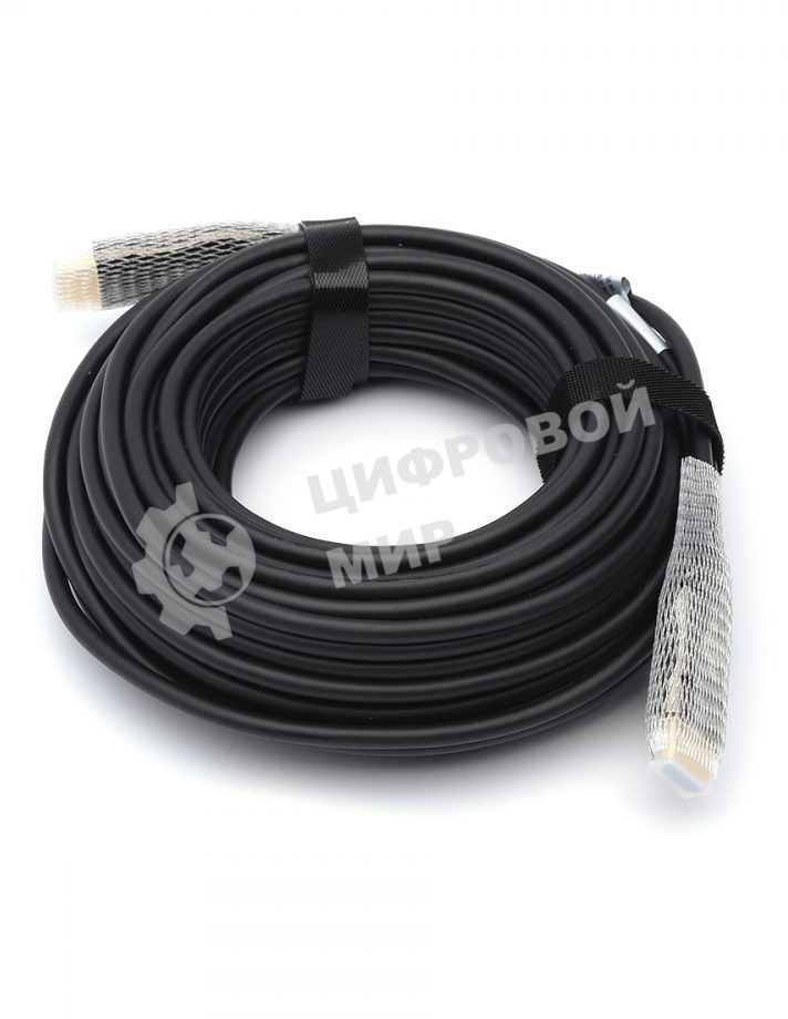 Кабель HDMI 30 м (HIGH speed, Metal gold, Optical) 8K VER 2.1 Кабель HDMI 30 м (HIGH speed, Metal gold, Optical) 8K VER 2.1