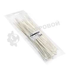 Стяжка (хомут) нейлоновая ExeGate EX293139RUS CV66-500x7.5W (нейлон 6.6, 500x7.5 мм, неоткрывающаяся, halogen free, -40°C - +85°C, белая, 100 шт)