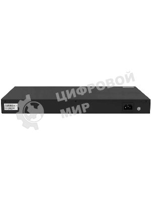 Коммутатор POE управляемый уровня 2, 24 порта 10/100/1000Base-T с поддержкой PoE, 4 порта 1/10G SFP+, PoE 370 Ватт