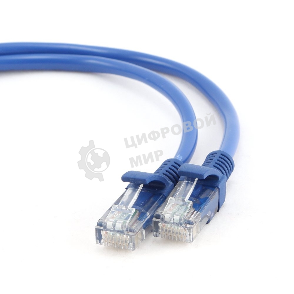 Патч-корд FTP Cablexpert cat.5e, 2м, литой, многожильный синий