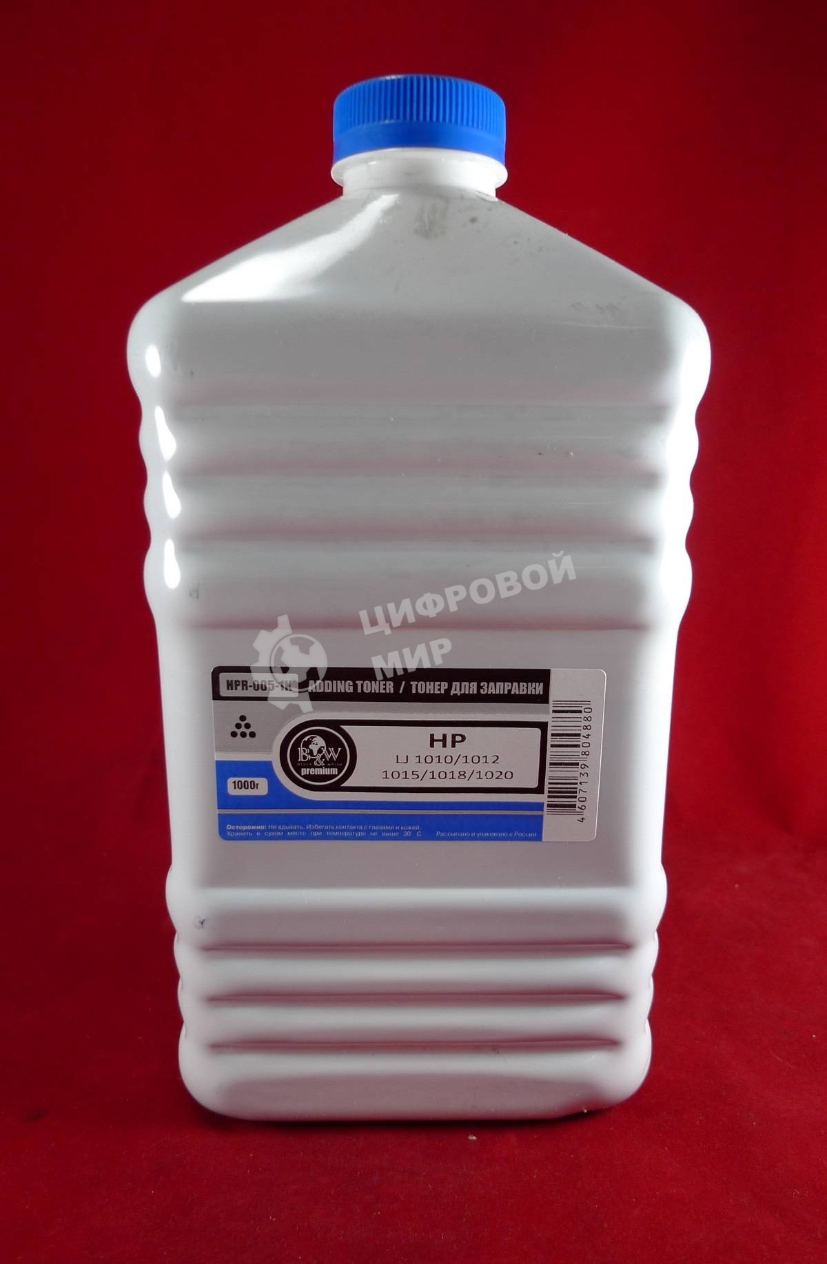 Тонер HP LJ 1010/1015/1020/1100/1160/1200/1320/2100/2300/2410/3100/4000/5000/5L/6L/8100/9000 (кан., 1кг.) B&W Premium фас России