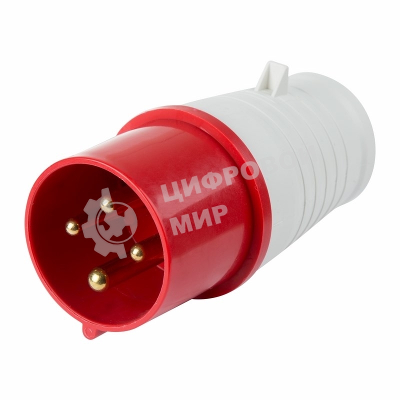 Вилка Rexant 024 переносная 3Р+РЕ 32А 380В IP44