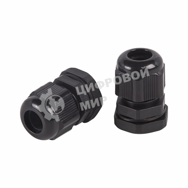 Кабельный ввод Rexant PG-13,5 (6-12 мм) черный