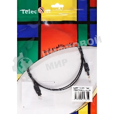 Оптический кабель (Toslink)-M -- >(Toslink)-miniM,1m, Telecom TOC2023-1M