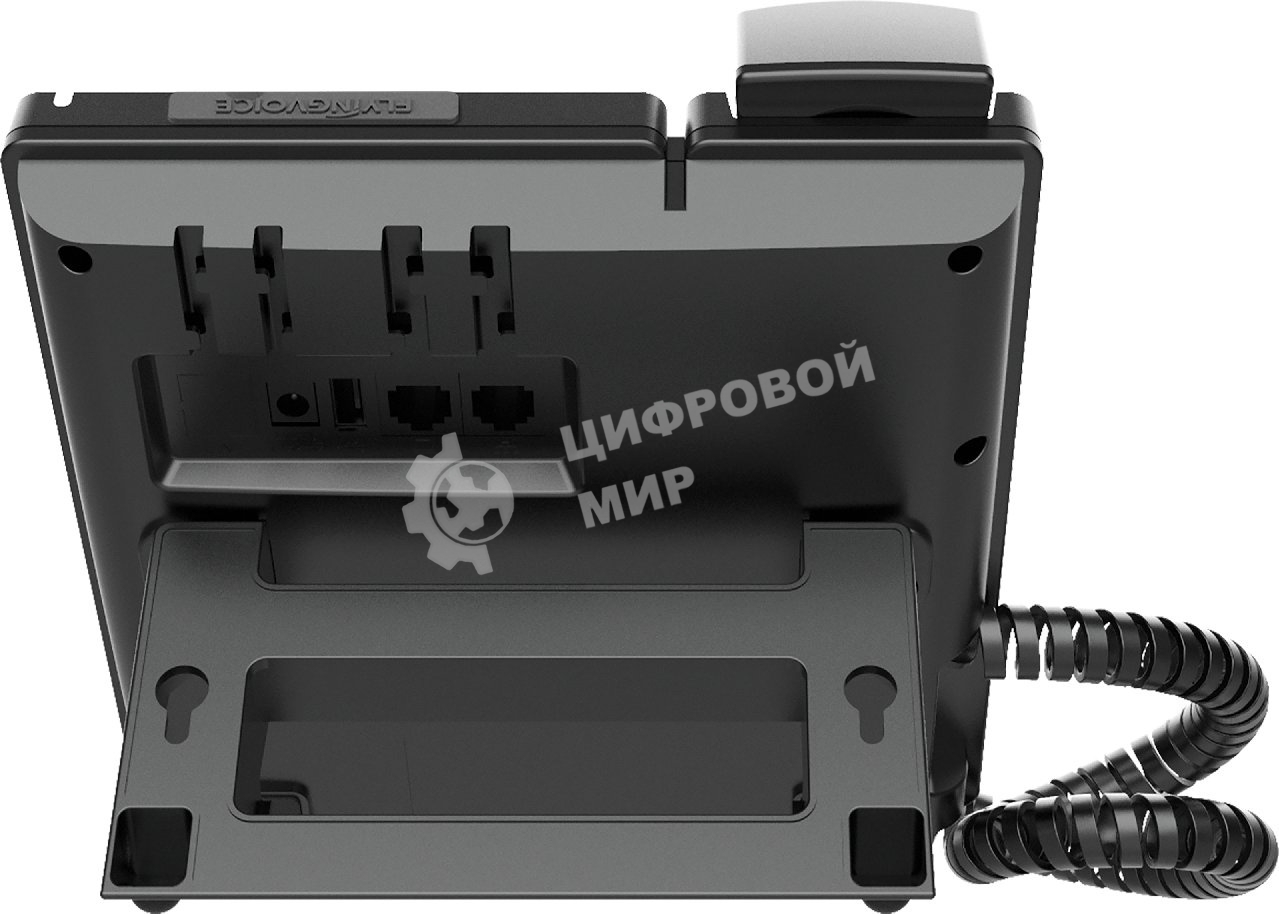 Телефон IP Flyingvoice FIP15G Plus черный (упак.:1шт)