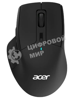Мышь беспроводная Acer OMR150 черный, 1600 dpi, радиоканал, USB, кнопки - 6