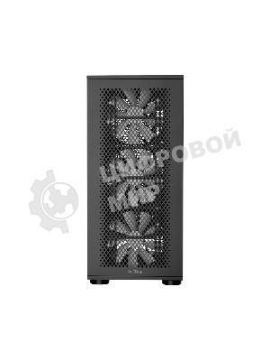 Корпус PCCooler ME200 MESH BK, Midi-Tower, чёрный, 3 x 120 мм