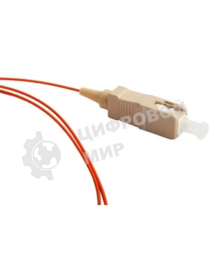 Пигтейл LANMASTER SC, UPC, одномодовый, 1.5 м