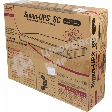 Источник бесперебойного питания APC Smart-UPS SC SC450RMI1U 280Вт 450ВА черный