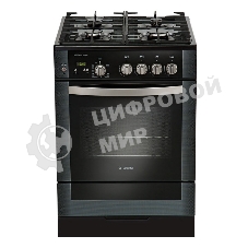 Плита газовая Gefest ПГ 6500-03 0044 черный, конфорок 4 шт, духовка 52 л, 60 см x 85 см x 60 см