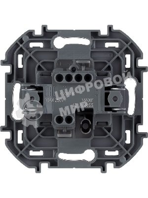 Выключатель 1-клавишный 10AX 250 В белый