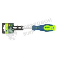 Отвертка Сибртех PZ2 х 100 мм, CrV, двухкомпонентная рукоятка