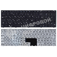 Клавиатура для ноутбука DNS Pegatron C15 C17 черная с рамкой