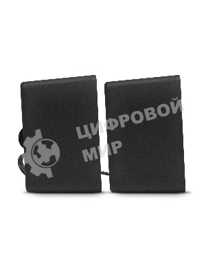 Акустическая система 2.0 ExeGate EX287057RUS Disco 140 Black (питание USB, 2х3Вт (6Вт RMS), 100-20000Гц, черный)