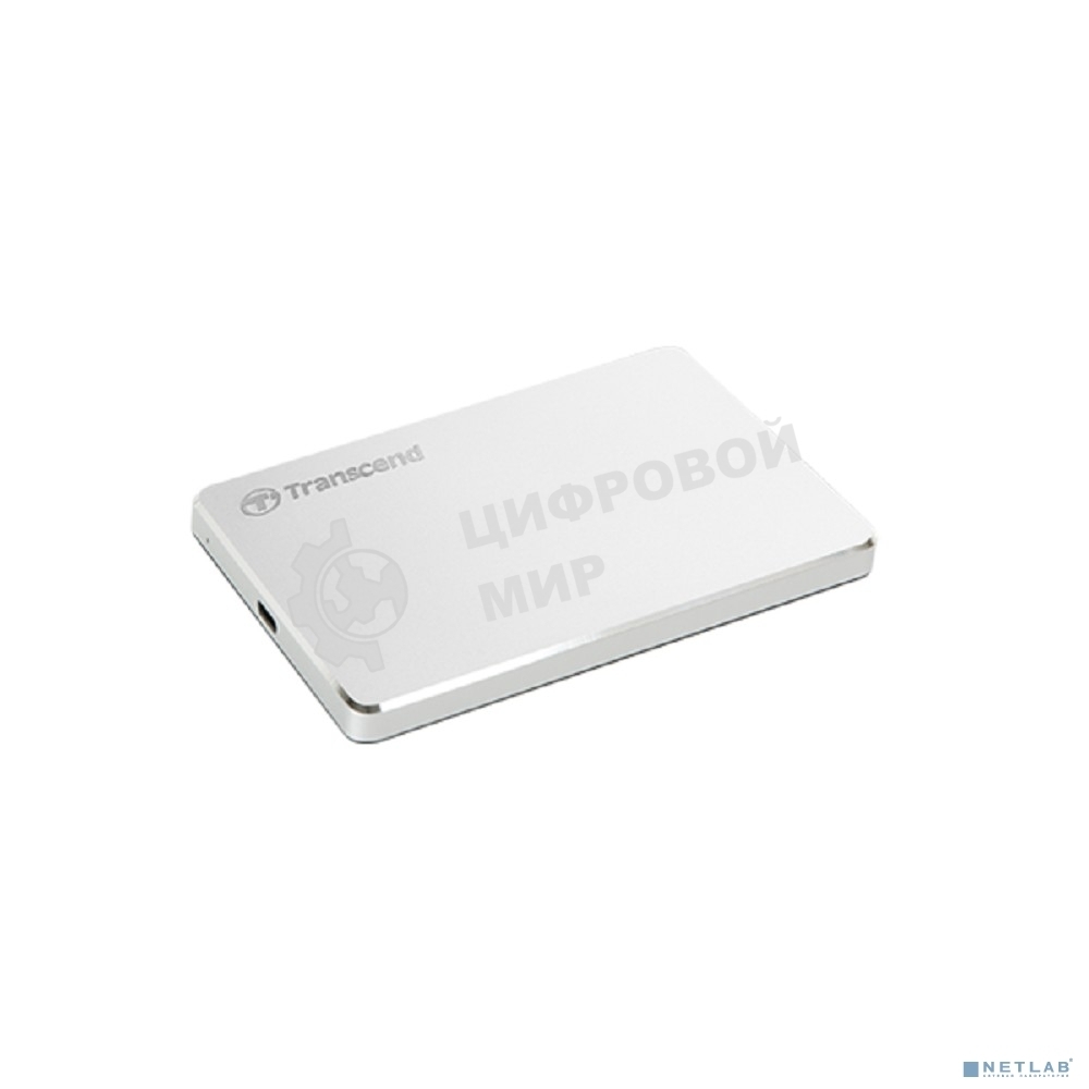 Портативный жёсткий диск Transcend StoreJet 25C3S, 2 Тб, USB 3.1 gen.1 Type-C / Type-A