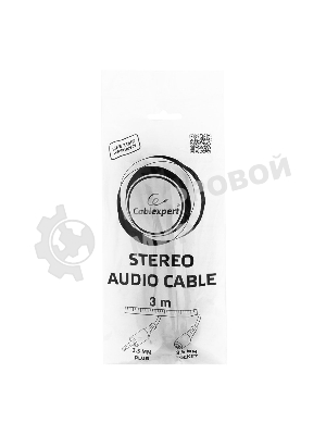 Кабель аудио удлинит. Gembird, Jack3.5, 3м