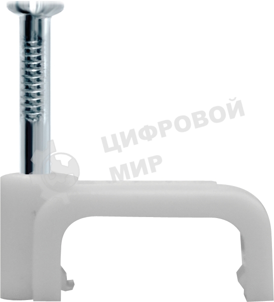 Скоба Navigator креп. прям. d12 с гвозд. NCS-12-50 (уп. 50 шт)