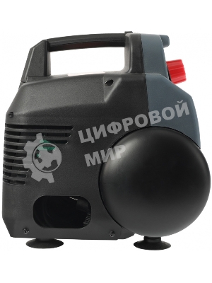 Компрессор поршневой Patriot WO 6-180 безмасляный 180л/мин 6л 1100Вт черный/оранжевый