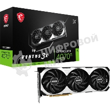 Видеокарта MSI RTX4070Ti VENTUS 3X E1 12GB OC RTL