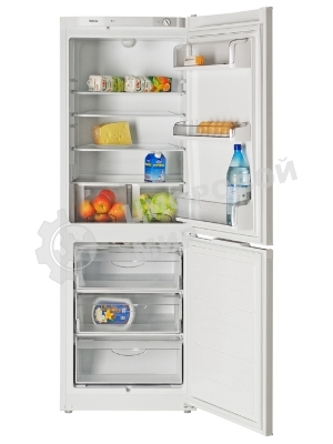 Холодильник Atlant ХМ-4712-100 белый двухкамерный 187/101л морозилка снизу