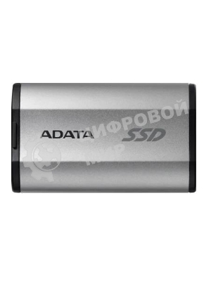 Внешний SSD ADATA SD810, 2TB, USB 3.2 Gen 2x2 Type-C, R/W 2000/2000, серебристый