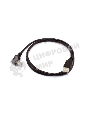 Кабель USB 2.0 на USB-B угол вниз 1 м