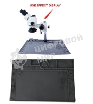 Коврик изоляционный для микроскопа Kaisi 190 Blak Grey