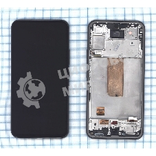 Дисплей (модуль) для Samsung Galaxy A54 5G SM-A546E в сборе с тачскрином и рамкой (Amoled) черный