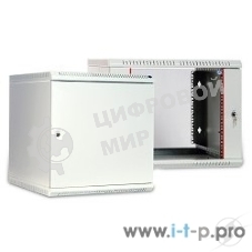 Шкаф телеком. настен, 15U, 600x650, дверь металл (ШРН-15.650.1) (1 коробка)